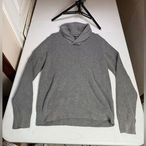 Michael Kors Gray Shawl Collar Casual Sweater Sz s